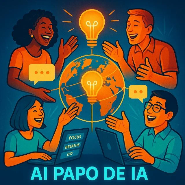 Imagem do Grupo de Whatsapp AI Papo de Ia👩🏻‍💻🤖 👨🏻‍💻