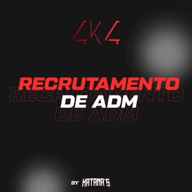 Imagem do Grupo de Whatsapp Recrutamento Administrador 4K4