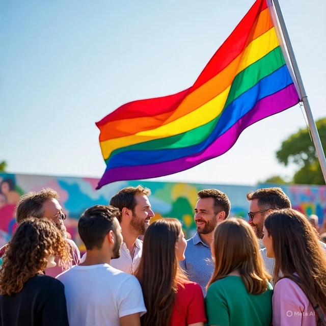 Imagem do Grupo de Whatsapp Encontros e amizade LGBT