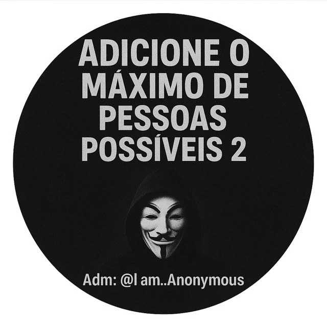Imagem do Grupo de Whatsapp Adicione o máximo de pessoas possível 2