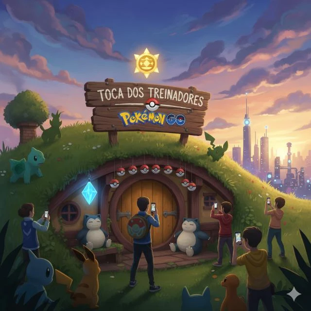 Imagem do Grupo de Whatsapp ✨Toca dos Treinadores✨: Pokémon Go
