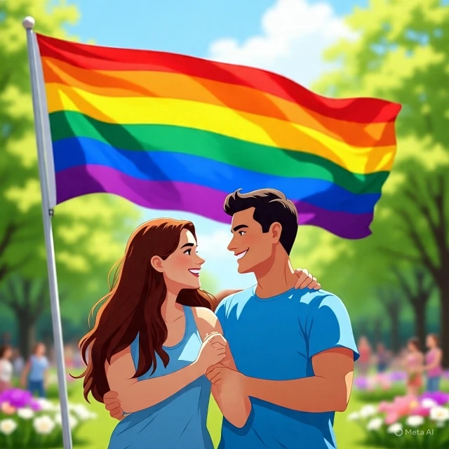 Imagem do Grupo de Whatsapp Casais LGBT